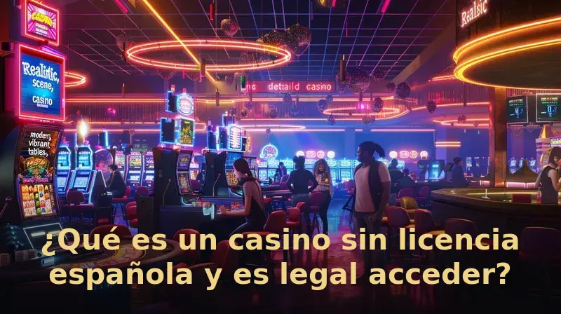¿Qué es un casino sin licencia española y es legal acceder?